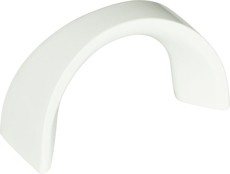 Sleek Knob 1 1/4 Inch (c-c) High White Gloss