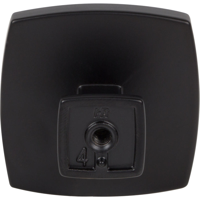 1-3/4" Overall Length Matte Black Square Renzo Cabinet Knob