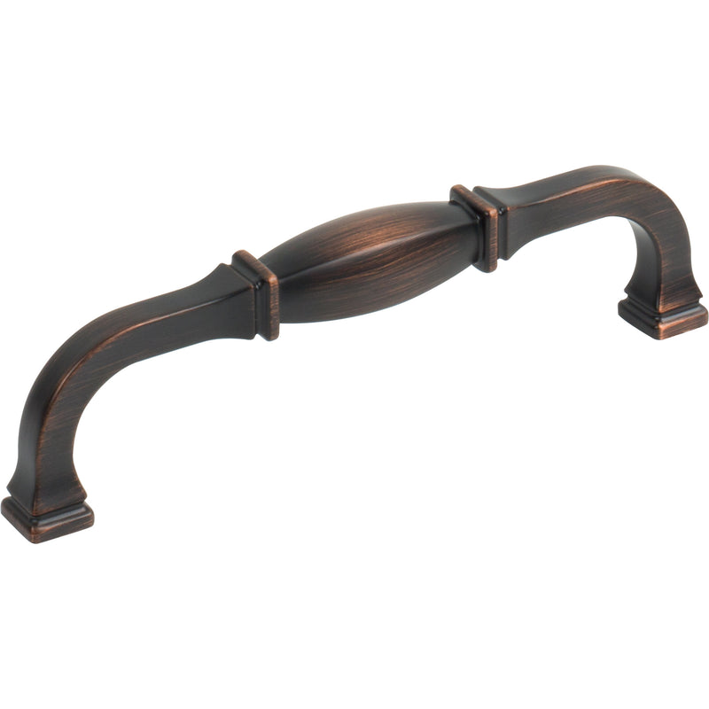 128 mm Center-to-Center Brushed Oil Rubbed Bronze Audrey Cabinet Pull