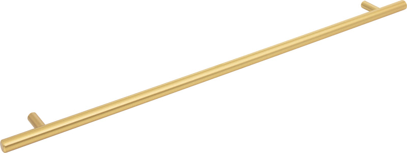 416 mm Center-to-Center Brushed Gold Naples Cabinet Bar Pull