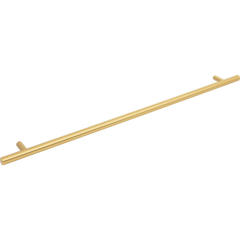 416 mm Center-to-Center Brushed Gold Naples Cabinet Bar Pull