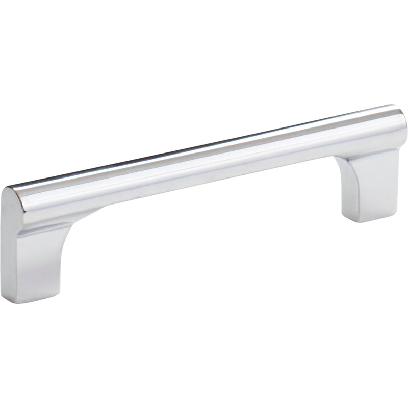 Whittier Pull 3 3/4 Inch (c-c) Polished Chrome