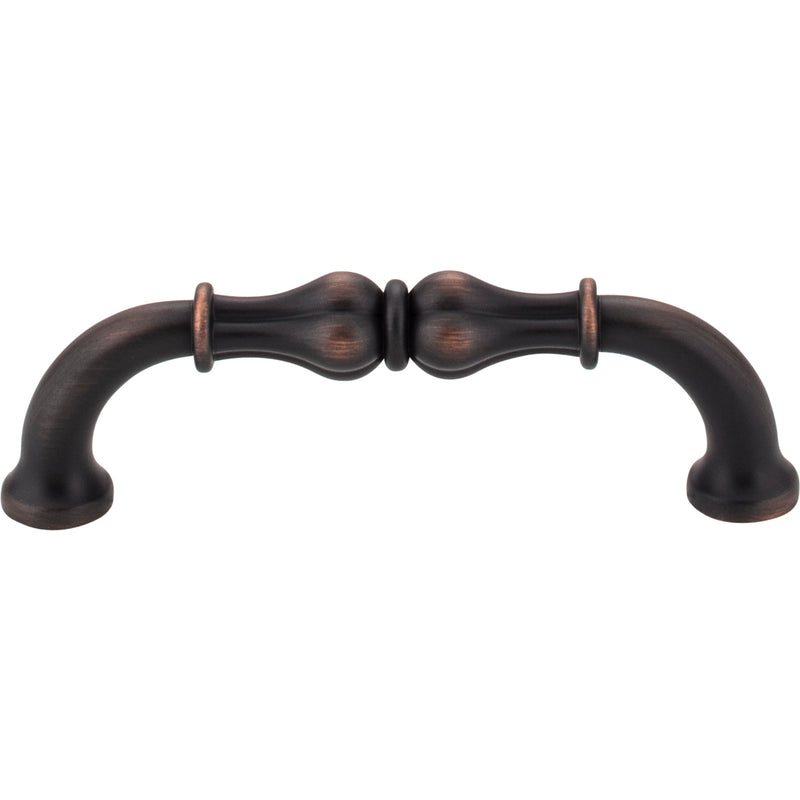 96 mm Center-to-Center Brushed Oil Rubbed Bronze Bella Cabinet Pull