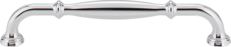 160 mm Center-to-Center Polished Chrome Tiffany Cabinet Pull