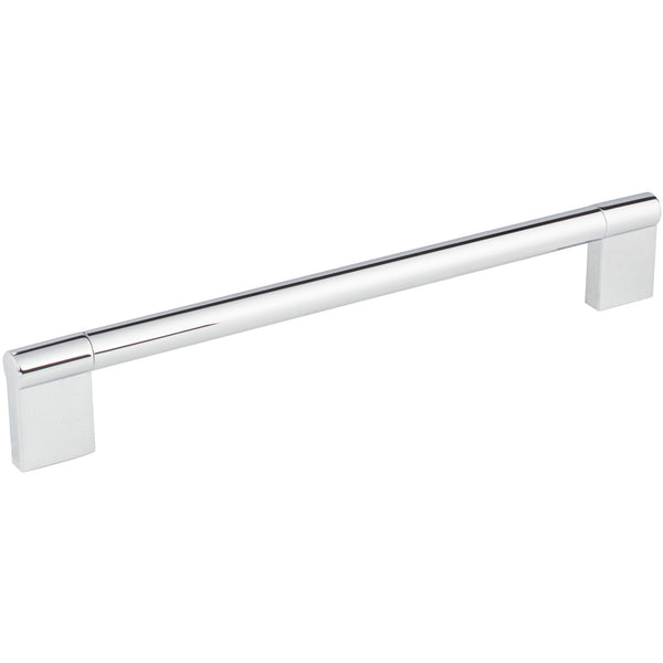 224 mm Center-to-Center Polished Chrome Knox Cabinet Bar Pull