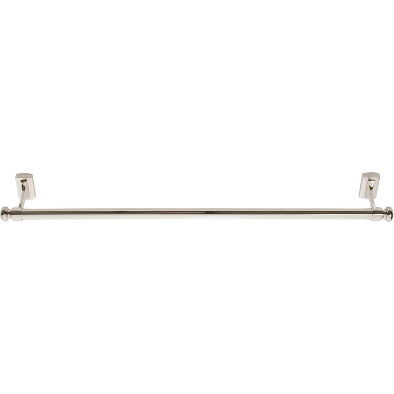 Legacy Bath Towel Bar 24 Inch Single Polished Nickel