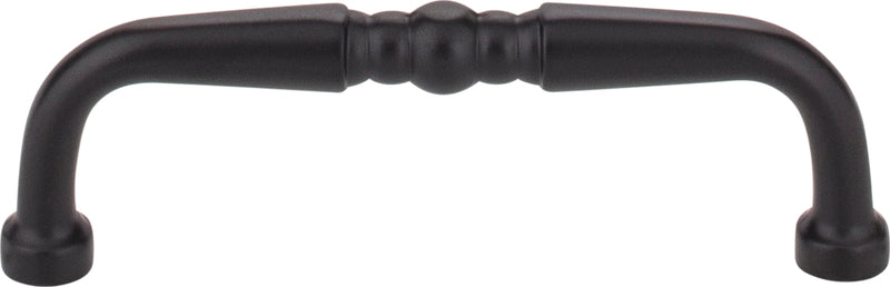 3" Center-to-Center Matte Black Madison Cabinet Pull