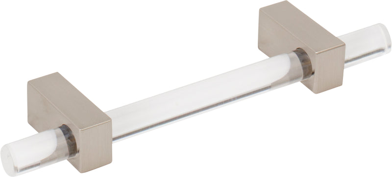 96 mm Center-to-Center Satin Nickel Spencer Cabinet Bar Pull