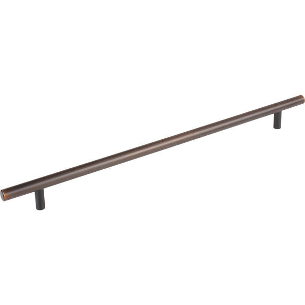 319 mm Center-to-Center Dark Brushed Bronze Naples Cabinet Bar Pull