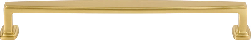 192 mm Center-to-Center Brushed Gold Richard Cabinet Pull