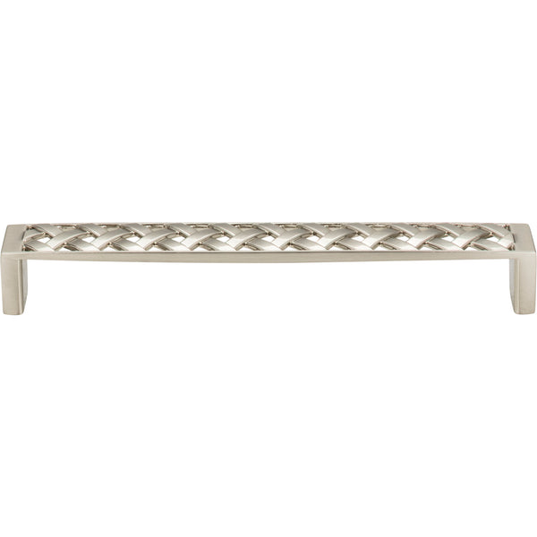 Lattice Pull 6 5/16 Inch (c-c) Brushed Nickel