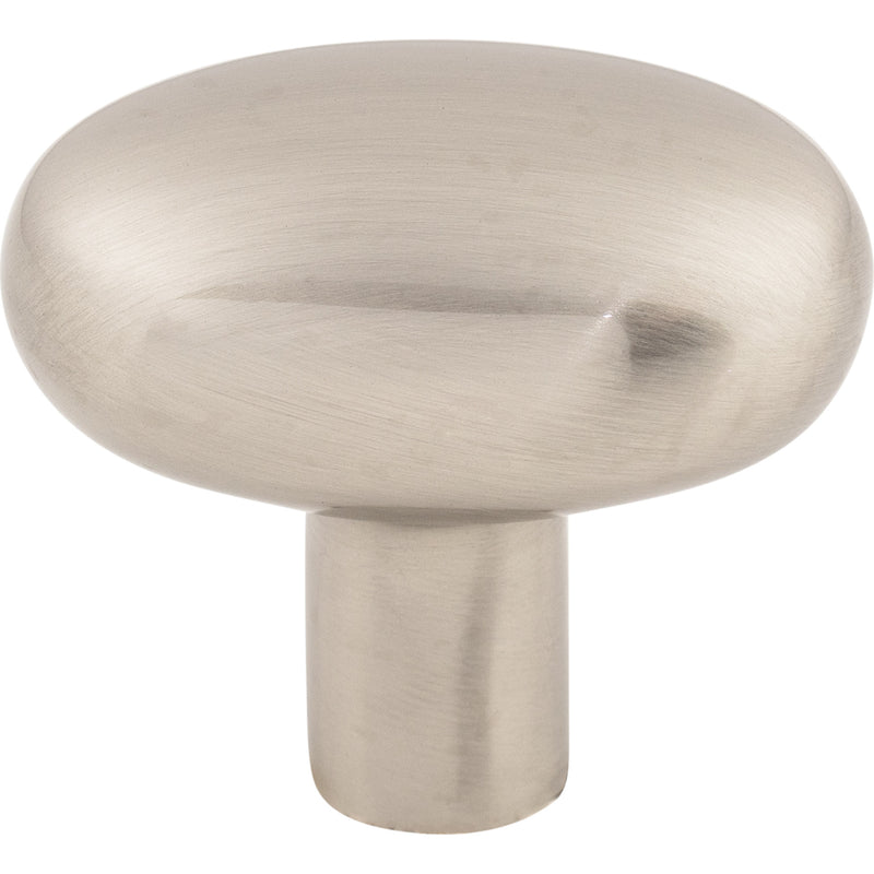 Aspen II Small Potato Knob 1 9/16 Inch Brushed Satin Nickel