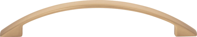 128 mm Center-to-Center Satin Bronze Arched Somerset Cabinet Pull