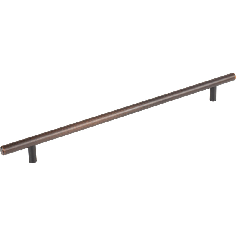 288 mm Center-to-Center Dark Brushed Bronze Naples Cabinet Bar Pull