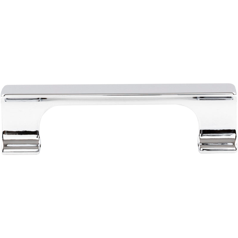 96 mm Center-to-Center Polished Chrome Sullivan Cabinet Pull