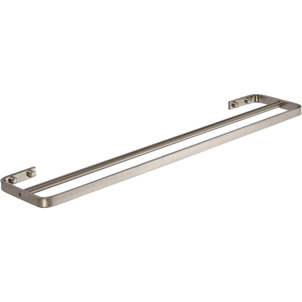 Solange Bath Towel Bar 24 Inch Double Brushed Nickel