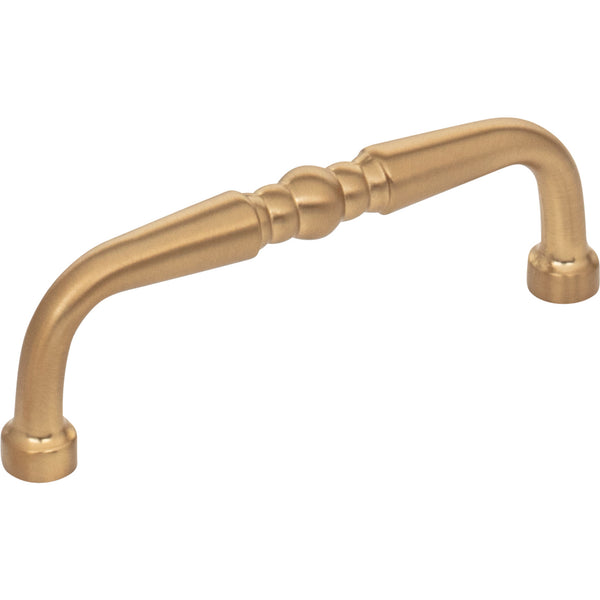 3" Center-to-Center Satin Bronze Madison Cabinet Pull