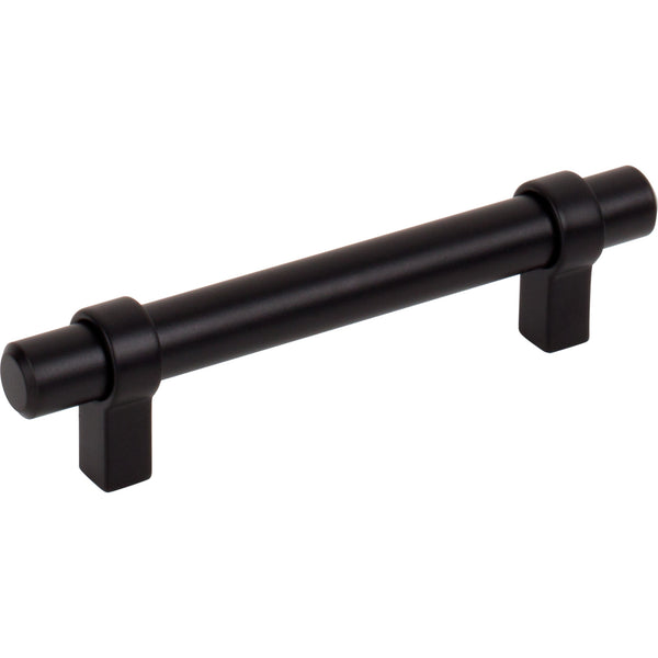 96 mm Center-to-Center Matte Black Key Grande Cabinet Bar Pull