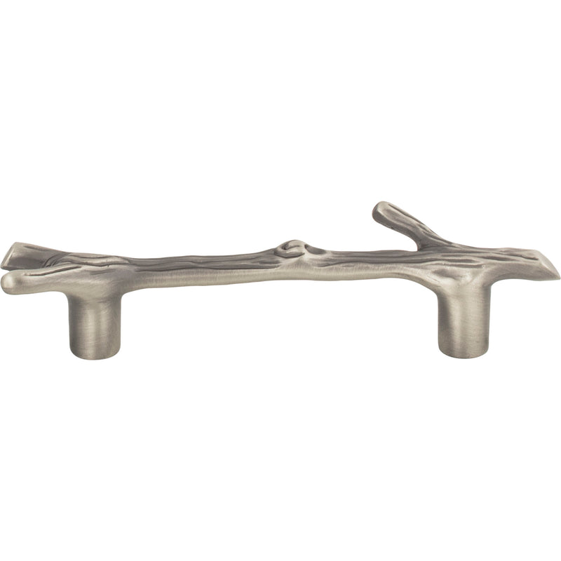 Twig Pull 3 Inch (c-c) Pewter