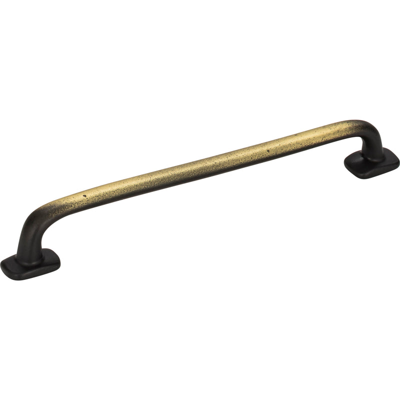 Distressed Pull 6 5/16 Inch (c-c) Antique Bronze