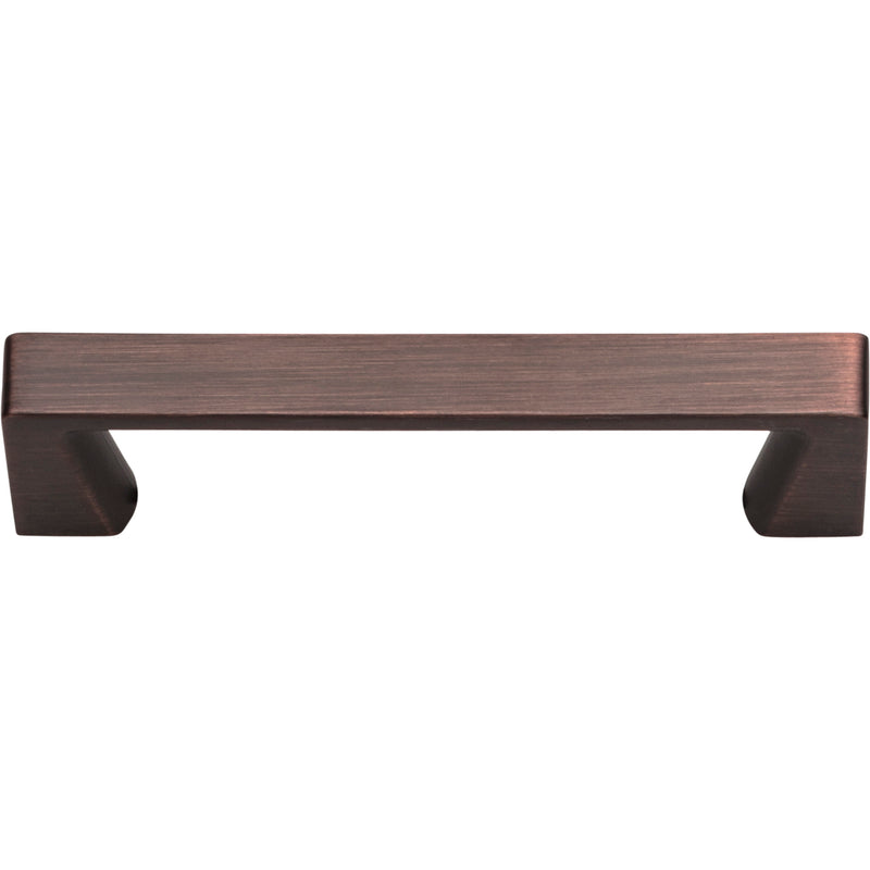 96 mm Center-to-Center Brushed Oil Rubbed Bronze Square Boswell Cabinet Pull