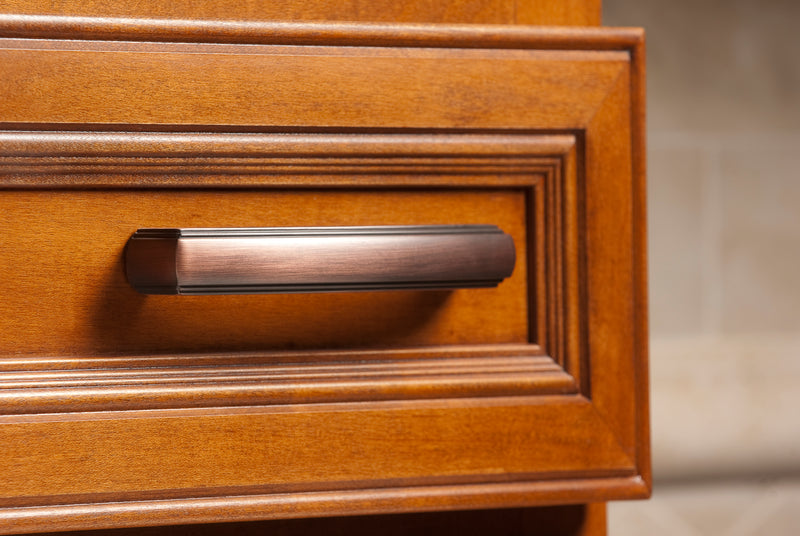 128 mm Center-to-Center Brushed Oil Rubbed Bronze Delgado Cabinet Pull