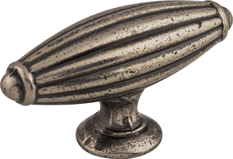 Tuscany T-Handle 2 7/8 Inch Pewter Antique