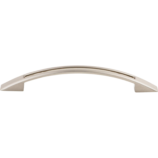 Tango Cut Out Pull 5 1/16 Inch (c-c) Brushed Satin Nickel