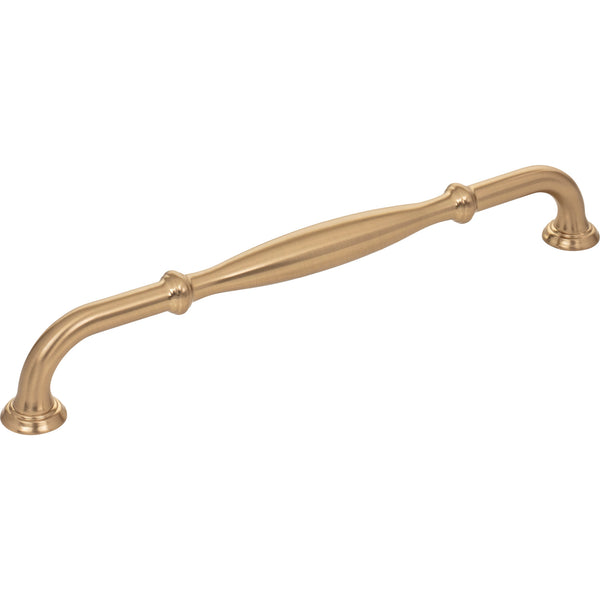 224 mm Center-to-Center Satin Bronze Tiffany Cabinet Pull