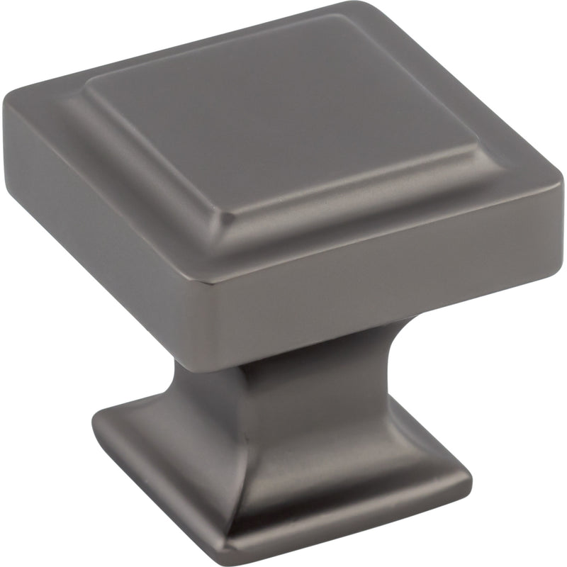 Ascendra Knob 1 1/4 Inch Ash Gray