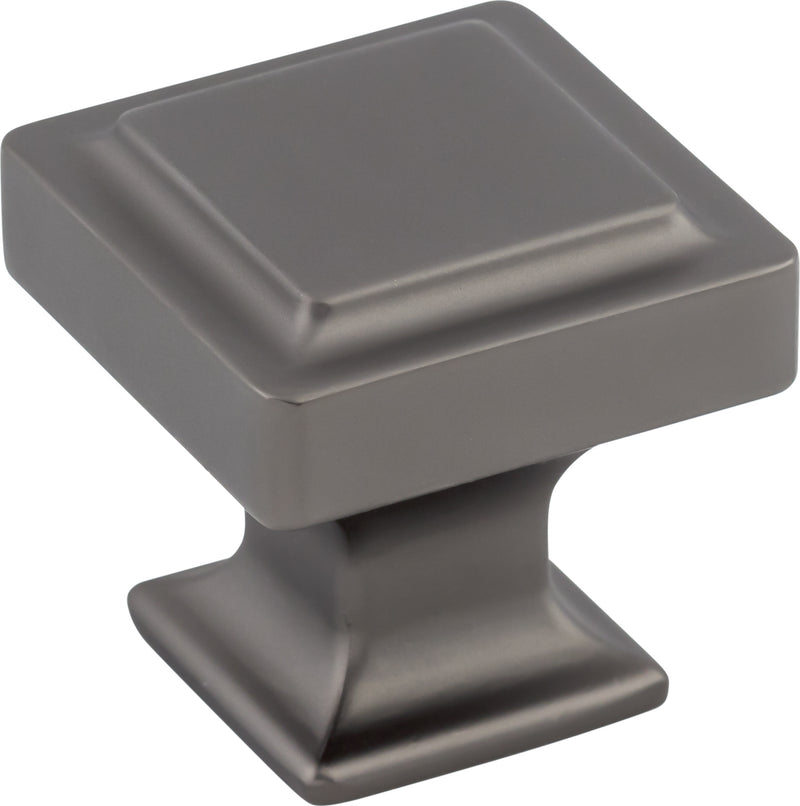 Ascendra Knob 1 1/4 Inch Ash Gray