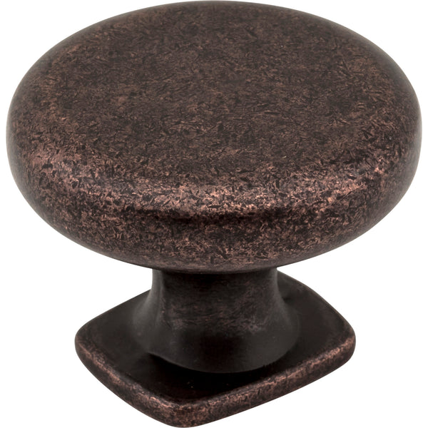 1-3/8" Diameter Distressed Oil Rubbed Bronze Belcastel 1 Cabinet Knob