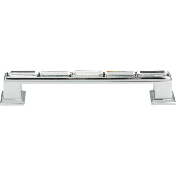 Legacy Crystal Pull 5 1/16 Inch (c-c) Polished Chrome