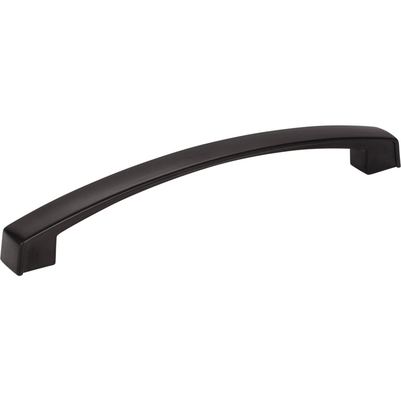 160 mm Center-to-Center Matte Black Merrick Cabinet Pull