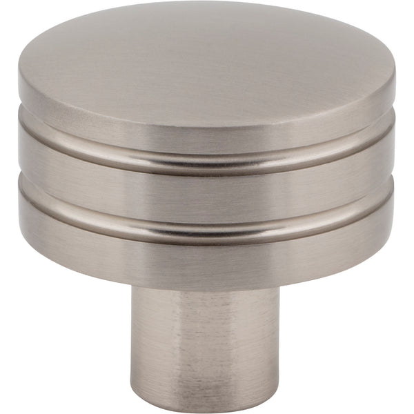 Griffith Knob 1 1/4 Inch Brushed Nickel