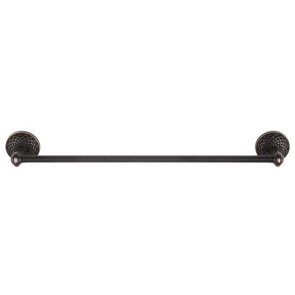 Mandalay Bath Towel Bar 18 Inch Single Venetian Bronze