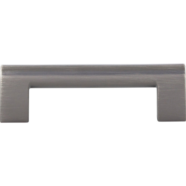 Round Rail Pull 3 3/4 Inch (c-c) Slate