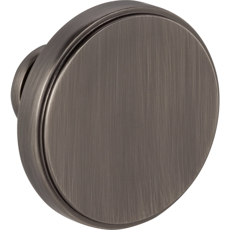 1-3/4" Diameter Brushed Pewter Richard Cabinet Knob