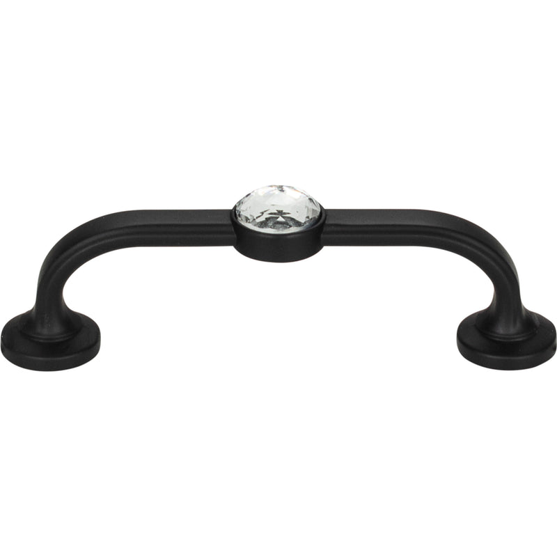 Legacy Crystal Bracelet Pull 3 Inch (c-c) Matte Black