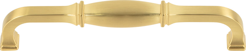 160 mm Center-to-Center Brushed Gold Audrey Cabinet Pull