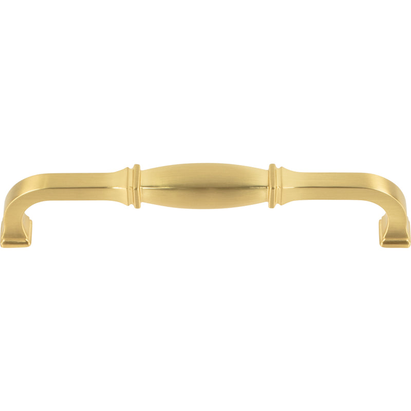 160 mm Center-to-Center Brushed Gold Audrey Cabinet Pull