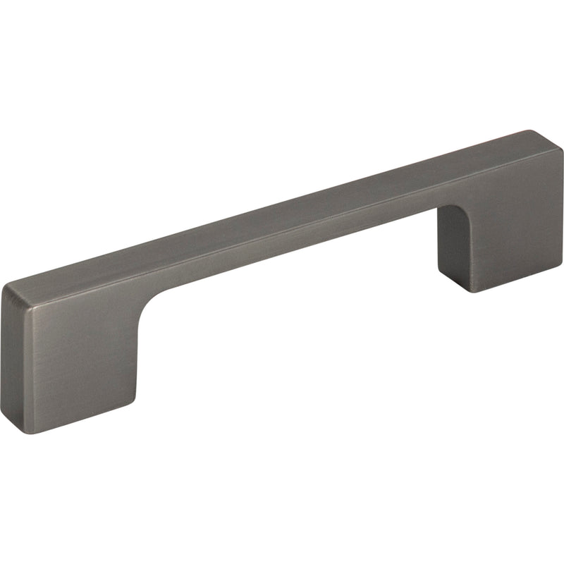 Thin Square Pull 3 3/4 Inch (c-c) Slate