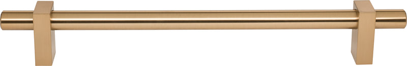 12" Center-to-Center Satin Bronze Larkin Appliance Handle