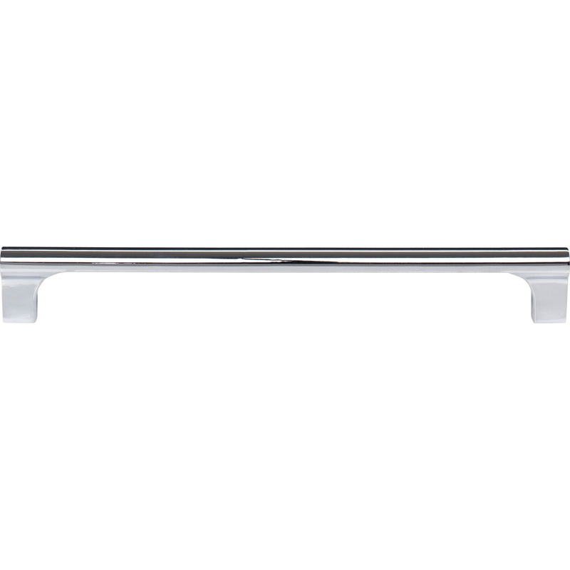 Whittier Pull 7 9/16 Inch (c-c) Polished Chrome