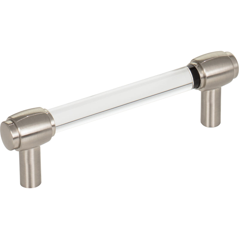 96 mm Center-to-Center Satin Nickel Carmen Cabinet Bar Pull