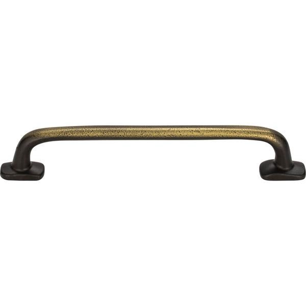 Distressed Pull 5 1/16 Inch (c-c) Antique Bronze