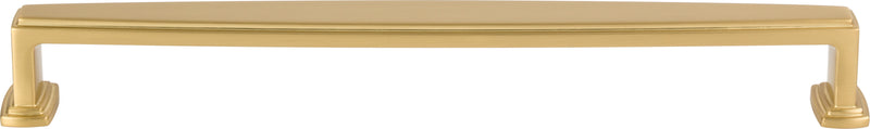 12" Center-to-Center Brushed Gold Richard Appliance Handle