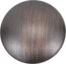 1-1/16" Diameter Brushed Oil Rubbed Bronze Zachary Cabinet Mushroom Knob