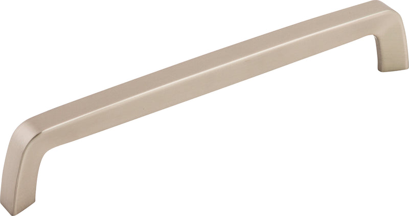 Tapered Bar Pull 7 9/16 Inch (c-c) Brushed Satin Nickel