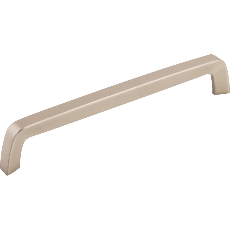 Tapered Bar Pull 7 9/16 Inch (c-c) Brushed Satin Nickel